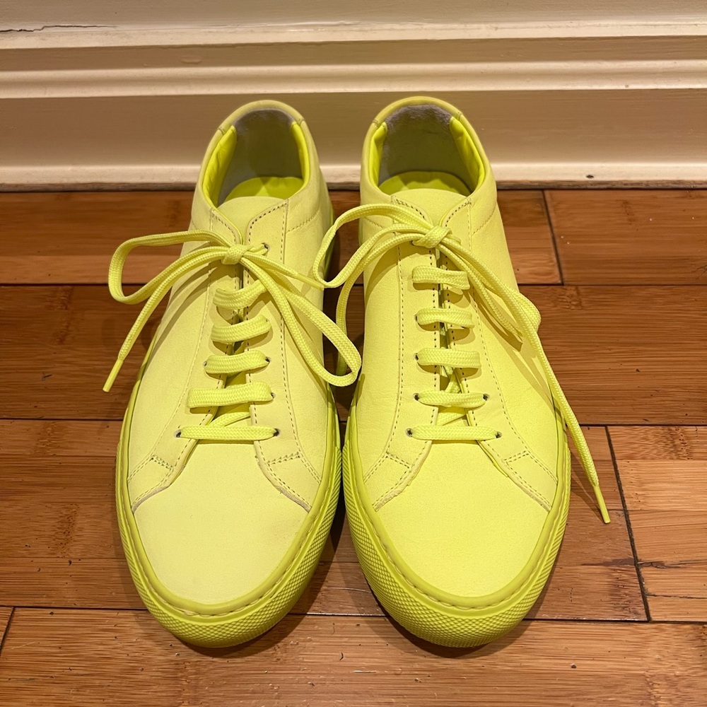 Women by Common Projects, Yellow, Size 37